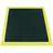 COBA Europe ST010001 Solid Fatigue Step Arbeitsplatzmatte (L x B x H) 0.9m x 0.9m x 18mm Schwarz, Gelb