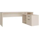 Forte Schreibtisch TEZAUR Kaschmir Beige