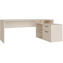 Forte Schreibtisch TEZAUR Kaschmir Beige