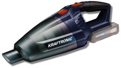 KRAFTRONIC Akku-Handstaubsauger, 45 l