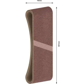 Bosch Schleifband 75 x 457 mm 3 St.