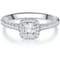Trilani Ring Sterling Silber Zirkonia in 52 Damen
