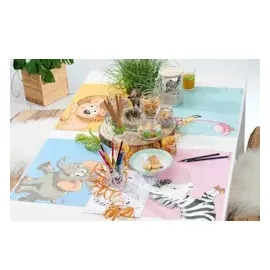 Ritzenhoff & Breker HAPPY ZOO Kindergeschirr + Tischmatte Zebra