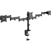 InLine Tischhalterung für 3x TFT/LCD/LED bis 68cm (27"), max. 3x8 kg,