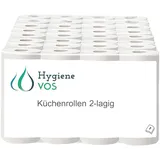 Hygiene VOS 576 Küchenrollen Original saugstarke Wischtücher 2- lagig im riesigen Vorteilspack (576 x 64 Blatt) 1 Europalette