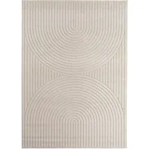KADIMA DESIGN Teppich, Beige, Textil, Abstrakt, Rechteckig, 340x240 cm, – Böden, Teppiche, Outdoorteppiche