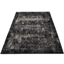 OCI DIE TEPPICHMARKE Teppich LOTUS (160x230 cm) Schwarz-grau