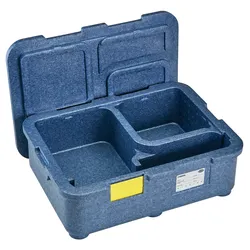 Cambro Cam GoBox® Isolierter Behälter für Mahlzeiten mit 4 Fächer - Meal Delivery Box, 1 Stück im Karton - EPPMD4835159