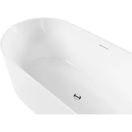 Beliani Restinga Freistehende Badewanne 167 x 81 cm