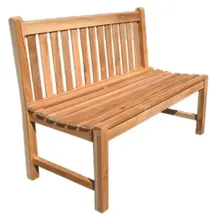Lex Premium Teak Gartenbank 120 x 60 x 90 cm Teak