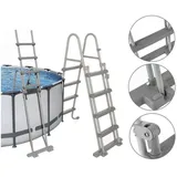 Bestway Poolleiter Bestway Leiter Poolleiter Pool Treppe Grau 107 cm Bestway 58330