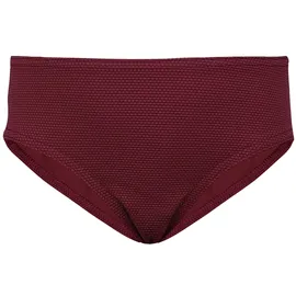 Aquarti Bustier-Bikini Jacquard Punkte Rot/Braun 152