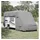 vidaXL Schutzhülle für Wohnmobil 610 x 235 x 275 cm Grau
