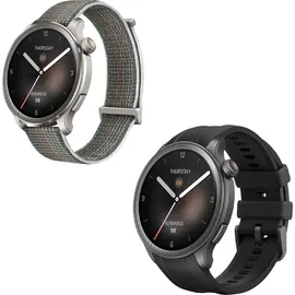 Amazfit Balance sunset grey Nylonarmband grau