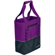 Prophete Isolierte Fahrradtasche, 20 L Volumen, wasserabweisend, Farbe: lila