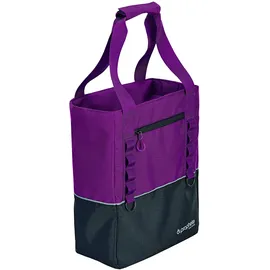 Prophete Isolierte Fahrradtasche, 20 L Volumen, wasserabweisend, Farbe: lila