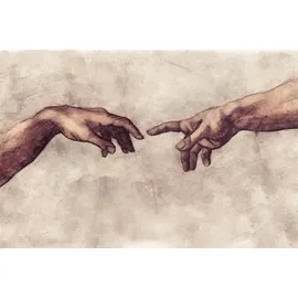 Queence »Michelangelo« Selbstklebend, kinderleichte Anbringung