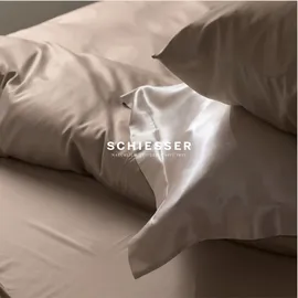 SCHIESSER Ella Uni Cappuccino 135 x 200 cm + 80 x 80 cm