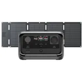 Ecoflow ECOFLOW RIVER 3 Plus Tragbare Powerstation, 286 Wh LFP Batterie Powerstation 89600 mAh, Bis 1200 W, 16h+ für <100 W-Geräte, erweiterbar auf 858 Wh