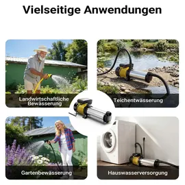 Wiltec Kreiselpumpe 9000L/H 2200W