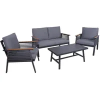 Garden Pleasure DENIA Lounge-Gruppe anthrazit