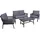 Garden Pleasure DENIA Lounge-Gruppe anthrazit
