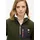 Superdry Damen. Vintage Retro halber Reißverschluss Fleece grün (L), Lässig, Polyester