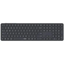 Rapoo E9810M kabellose Tastatur QWERTZ - dunkelgrau