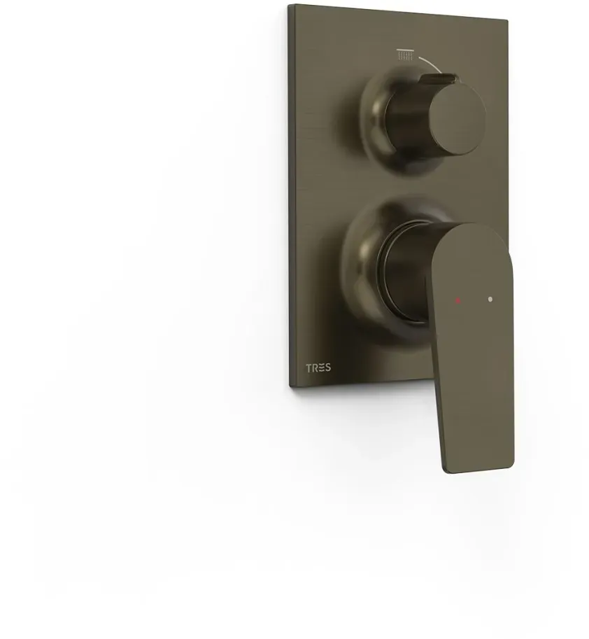 Tres Sichtbares Teil für 2 Wege Unterputzgehäuse Rapid box , 22128110KMB 22128110KMB