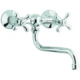 Emmevi Rubinetterie Deco Zweigriffarmatur Chrom
