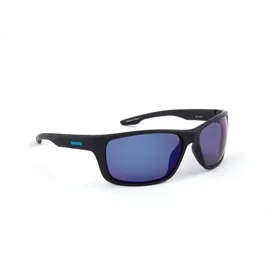 Shimano Fishing Shmgfmbbm Polarisierte Sonnenbrille - Matte Black / Blue Mirror - One Size