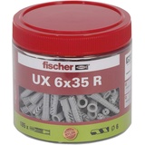 Fischer Universaldübel UX 6x35 R Dose, 185er-Pack (531027)
