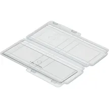 Bresser Objektträger für Mikroskope, mit Mikrometer Skala 1/100mm,