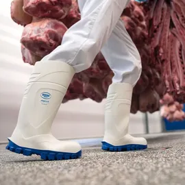 Bekina Bekina: Steplite Solidgrip S4 weiß, Blau Z, Größe 47 EU