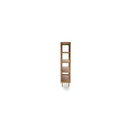 Furnhouse Vitrine 100 x 40 x 180 cm Braun