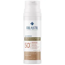Sonnenschutz mit Farbe Rilastil Age Repair SPF 50+ 50 ml Anti-Aging