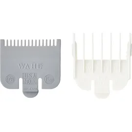 WAHL Nylon Attachment Combs, #0.5 & #1.5, 1.5 & 4.5mm, Clipper-Führungskämme, Aufsätze, schwarz, Super Taper, Taper2000, Senior, Magic Clip, Legend, Balding