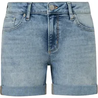 QS Jeans-Shorts Abby Blau 44
