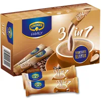 Krüger Family 3 in 1, Instant Kaffee Sticks mit löslichem Kaffee, Kaffeeweißer & Zucker, 10 Sticks (18g)