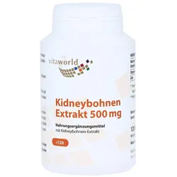 Phaseolin Kidneybohnen 500 mg Kapseln 120 St
