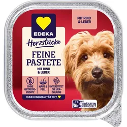 EDEKA Herzstücke Feine Pastete mit Rind& Leber 150G