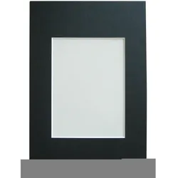 Walther Design Passepartout Galerie 18x24 schwarz