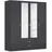 Rauch Garderobe Ankleide GAMMA 181 x 210 x 54 cm grau