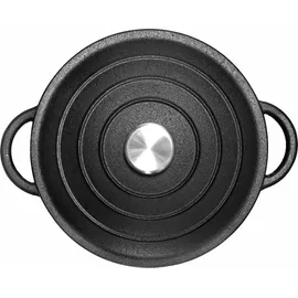 BRUNBESTE Gusseisen Topf 24 cm rund