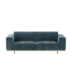 SOHO Sofa, 3-sitzig  Piemonte , türkis/petrol , Maße (cm): B: 230 H: 77 T: 89