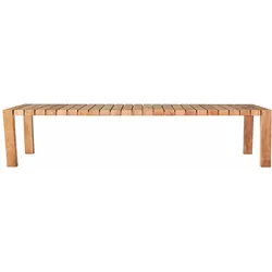 Gartenbank Manti aus Teakholz, 152 cm