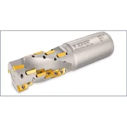 Igelfräser 25mm Durchmesser 8 Schneiden für Wendeplatten APKT 1003