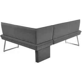 K+W Komfort & Wohnen Eckbank 86x60 cm Flachgewebe Q2 2250 langer Schenkel rechts oder links