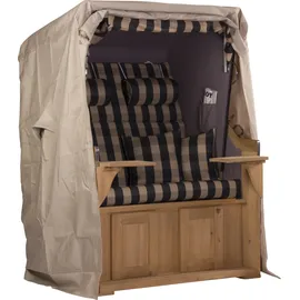 WebaVita intergrill Strandkorbschutzhülle Universal 130 x 160 x 100cm Ostsee beige