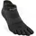 injinji Run Original Weight No-Show Socken Schwarz L